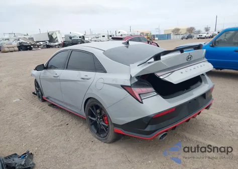 2025 Hyundai Elantra N из США, поврежденный, VIN KMHLW4DK5SU024929